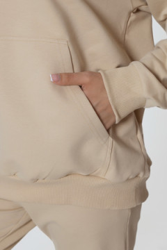 Худи оверсайз с капюшоном футер