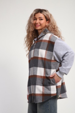 Рубашка толстовка на молнии женская РТЖКК-01