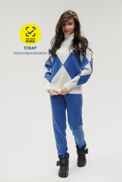 Костюм с брюками Вязаный с брюками