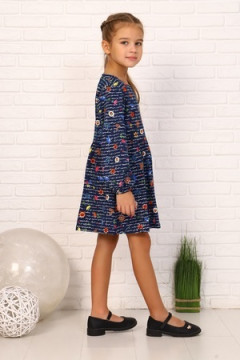 Платье Письмо дл. рукав