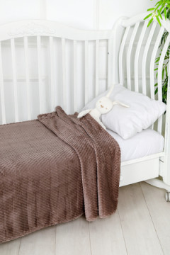 Плед велсофт Bio-Line, мягкий пушистый кубик