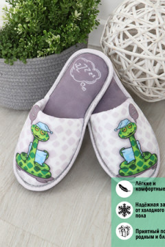 Тапки Утро светлое (белые)