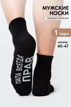 Носки мужские Папа прав