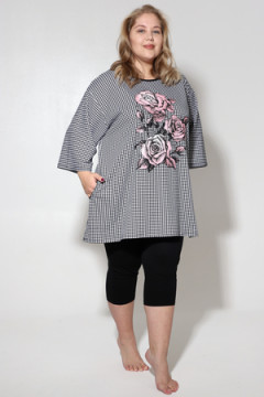 Костюм с бриджами больших размеров 500