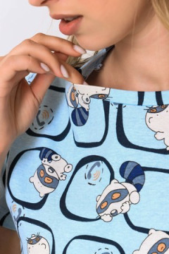 Пижама с бриджами 21581