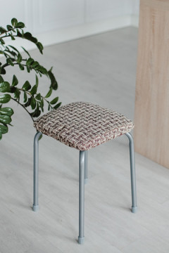 Подушка для мебели Сидушка на табурет квадратная