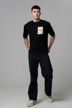 8579 футболка оверсайз мужская