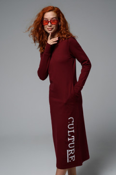 8520 Платье с капюшоном