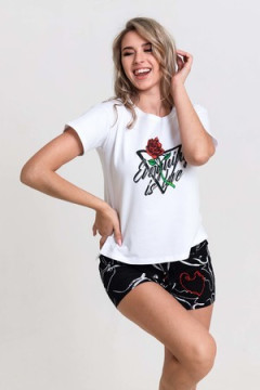 Пижама с шортами 30536