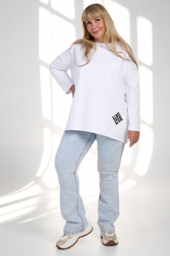 Лонгслив Футер life (к/р)