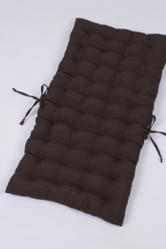 Подушка для мебели со спинкой матрас подушка для кресла, 85х42х5 см на резинке и с завязками