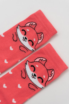 Детские гольфы Лисенок (набор 2 пары)