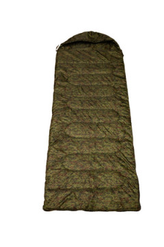 Спальный мешок SB-S1-1 зеленая цифра 200 гр/м²