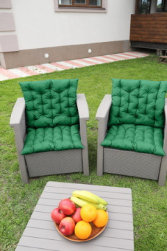 Подушка для мебели с завязками с 2 сторон PO52x60