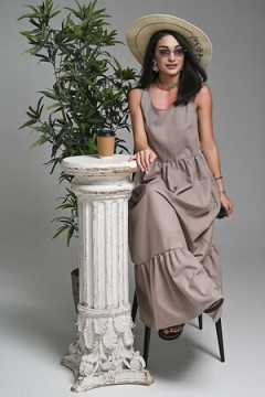 Сарафан льняной