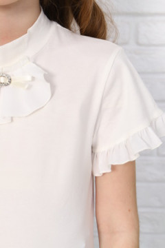 Блузка Сентябрина короткий рукав