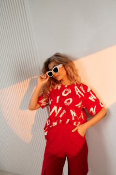 Костюм с брюками 8386