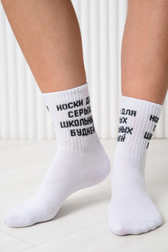 Носки стандарт Школьные будни (набор 2 пары)
