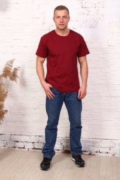 Футболка 1113 однотонная