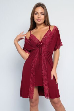 Пеньюар с сорочкой 13018