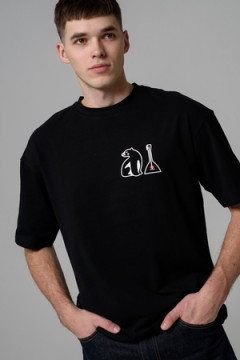 8579 футболка оверсайз мужская