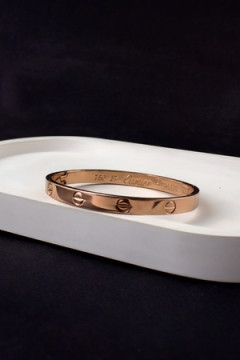 Браслет Стальной Картье Love + Подарок