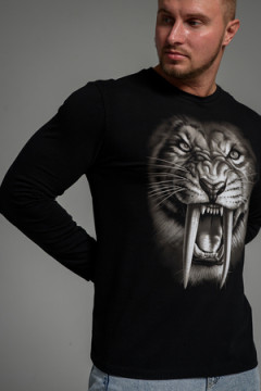 8514 Футболка с длинным рукавом мужская