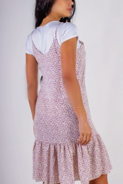 Сарафан с воланом+Футболка, арт. 8868