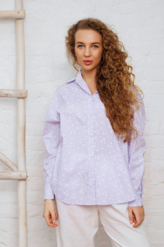 Рубашка Raposa с мелким принтом 301