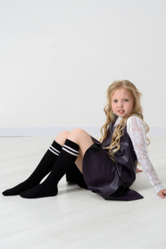 Детские гольфы Графика (2 полосы) (набор 2 пары)