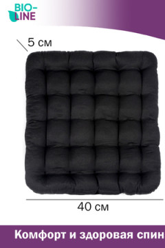 Подушка для мебели Bio-Line с гречневой лузгой PSG25