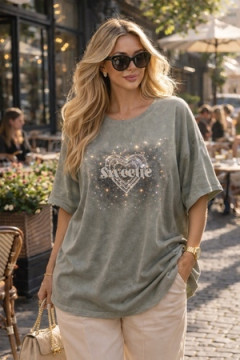 Футболка 6457 Crystal Heart