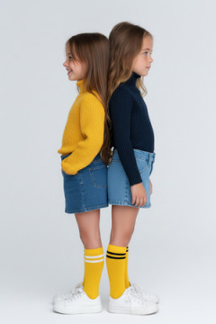 Детские гольфы Колор (набор 2 пары)