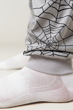 Пижама с брюками Кулирка с рибаной мальчик длинный рукав