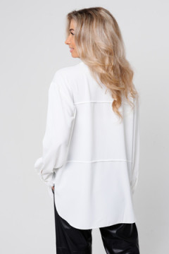 Рубашка классическая офисная с длинным рукавом 56001