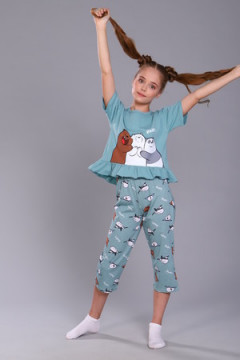 Пижама с бриджами Три медведя арт. ПД-021-047