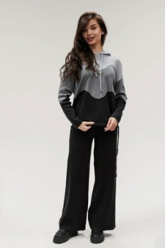 Костюм с брюками Вязаный Волна