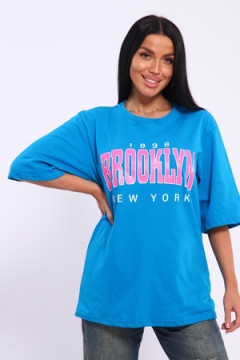 Футболка с надписью Brooklyn, плотность 190гр., Арт. 803