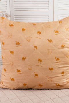 Подушка "Верблюд" п/э полиэфирное волокно,стег,пакет с пл.ручкой(Н)