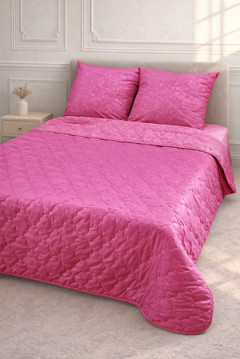 Комплект постельного белья с одеялом New Style КМ-035 фуксия