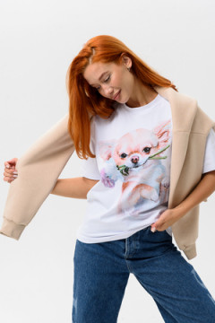 Футболка 8511 оверсайз