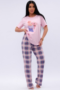 Пижама с брюками Букет