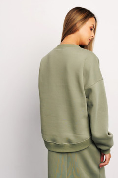 Свитшот худи оверсайз кофта с начесом 387KHK