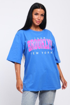 Футболка с надписью Brooklyn, плотность 190гр., Арт. 803
