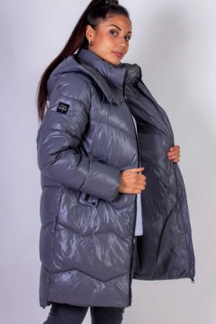 Куртка стеганная с капюшоном арт. 811