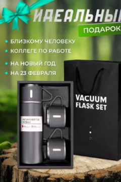 83309 набор термос + 2 кружки