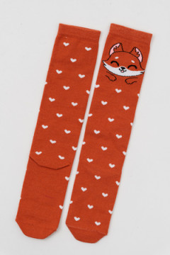 Детские гольфы Лисенок (набор 2 пары)