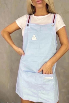 Сарафан 60146 с футболкой