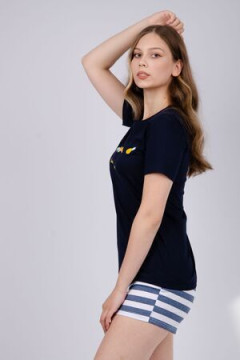 Пижама с шортами Ромашка