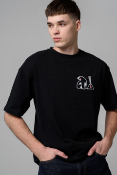 8579 футболка оверсайз мужская